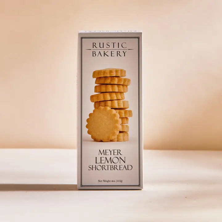 Rustic Bakery Meyer Lemon Shortbread Cookies